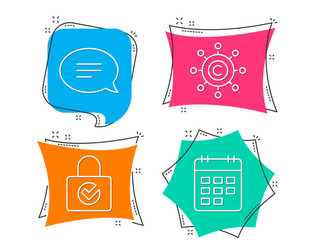 Chat copywriting network and password encryption vector