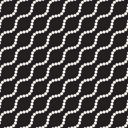 seamless pattern repeating geometric elements vector image