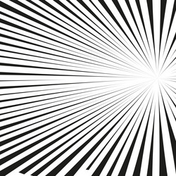 radial speed lines dynamic burst effect abstract vector image