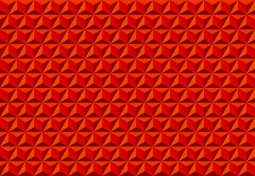 Red Triangle Pattern Seamless Texture vector image
