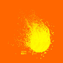 Flying meteor cosmic object array with dynamic vector