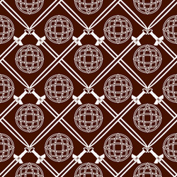 Crosshairs swords seamless pattern for texture Vector Image