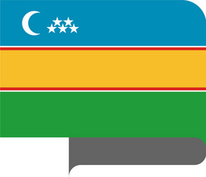 flag horizontal shape pointer for world map vector image
