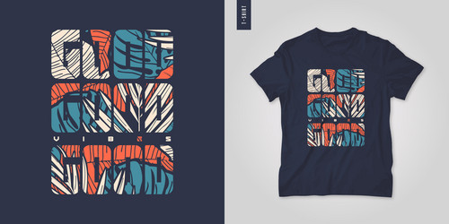 Tropical Vibes T-Shirt Vector Image