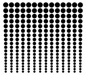 Dot line halftone pattern design dotted background vector