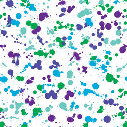Brush splash seamless pattern Royalty Free Vector Image