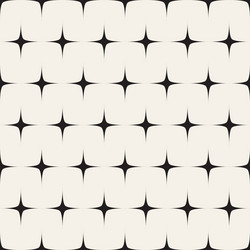 seamless pattern repeating geometric elements vector image