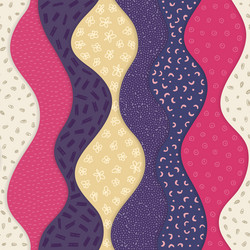 Seamless pattern with abstract textured vector