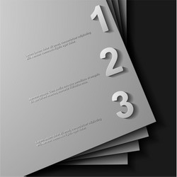 presentation slide template editable at your vector image