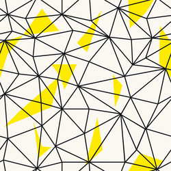 Triangular Facet Low Poly Pattern vector