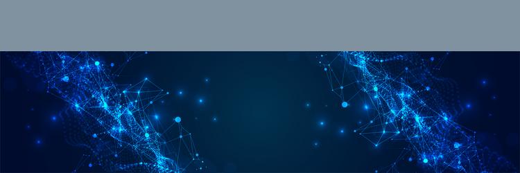 abstract plexus background glowing particles vector image