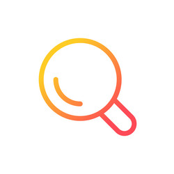 on-site search pixel perfect gradient linear ui vector image