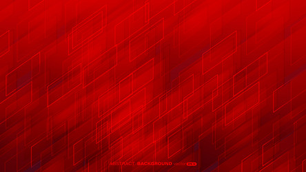Red Geometric Abstract Background vector image