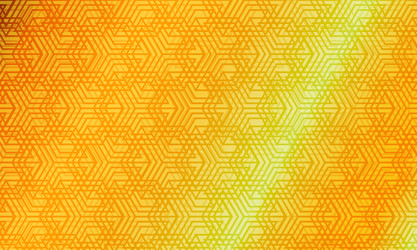 abstract line and hexagon with yellow gradient vector image