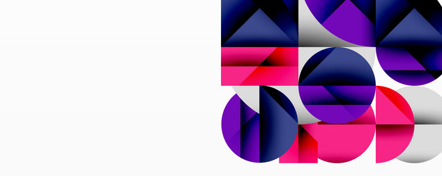 abstract geometric artwork with overlapping vector image