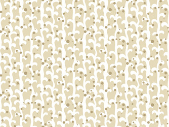 pattern with vines and small random dots vector image