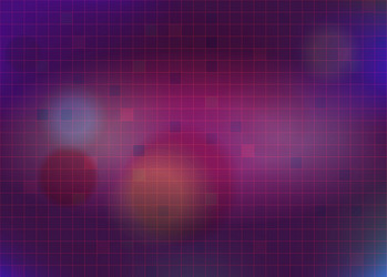 Abstract background with bokeh effect vector