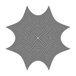 abstract geometric design element vector image