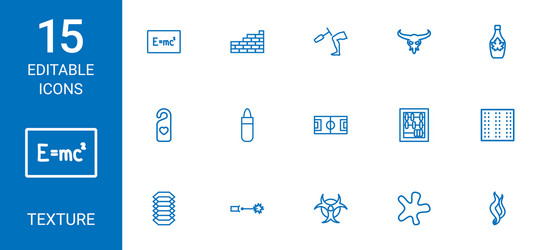 texture icons vector