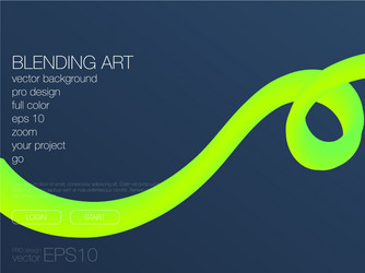 abstract blend background template for web site vector image