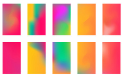 abstract blurred gradient mesh background vector image