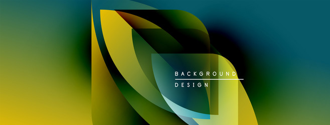 abstract colorful background dynamic shapes vector image