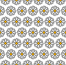 Groovy background seamless bright repeat pattern vector