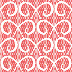 Abstract repeating swirls seamless pattern vector