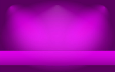 Empty abstract mock up 3d stage studio background vector