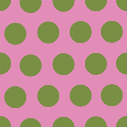 green dots repeat pattern print background vector image
