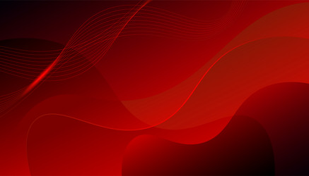 abstract geometric modern with red color wave vector image