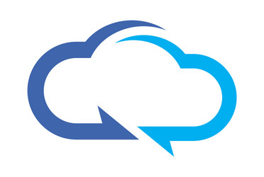 Cloud Computing Data Icon vector