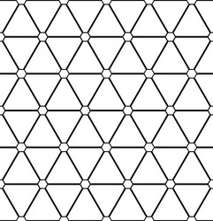 Geometric Triangle Pattern vector