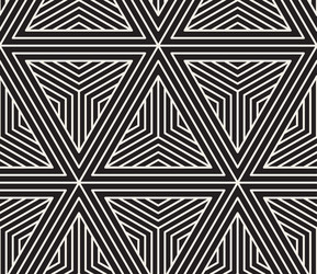 seamless pattern repeating geometric elements vector image