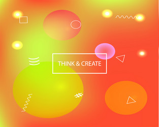 magic backdrop from blurry patterns vector image