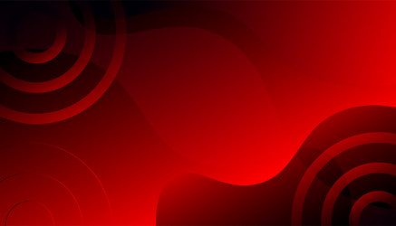red abstract background dynamic shapes composition vector image