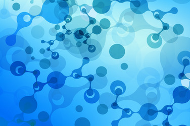 Abstract human cells background design vector
