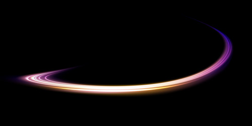 Abstract light lines of movement and speed vector