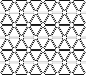 Geometric Triangle Pattern vector image