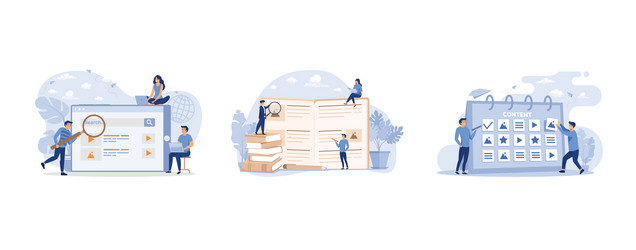 people using search box for query engine giving vector image