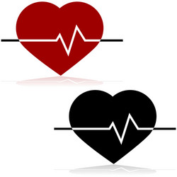 Vessels of the heart bypass surgery Royalty Free Vector