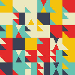 Minimal geometric pattern design vector