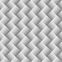 seamless halftone zig zag checkered pattern vector image
