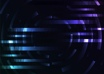 circle digital abstract sheet layer background vector image