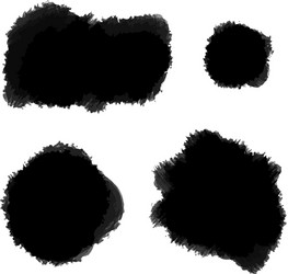 Black background for text paint ink brush stroke Vector Image