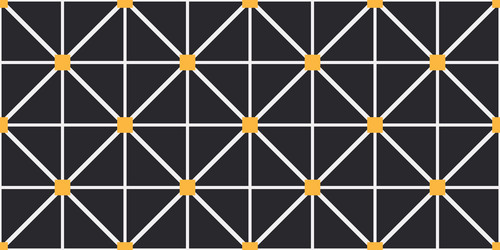 geometric shapes and lines form a seamless pattern vector image