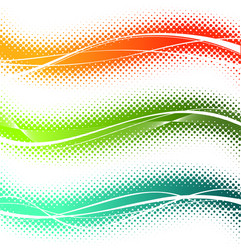 Abstract Halftone Pattern vector image