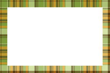 Rectangle frame vintage pattern design template vector