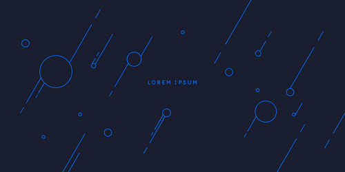 abstract background with dynamic shapes vector image