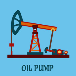 Oil industry flat icons Royalty Free Vector Image